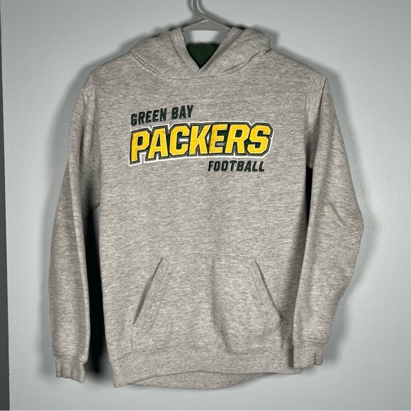Green Bay Packers Hoodie Pullover Sweatshirt - Picture 1 of 9